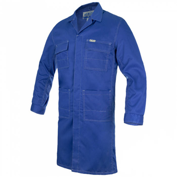 Fartuch roboczy ochronny kitel uniwersalny niebieski BHP ART.MASTER BLUE