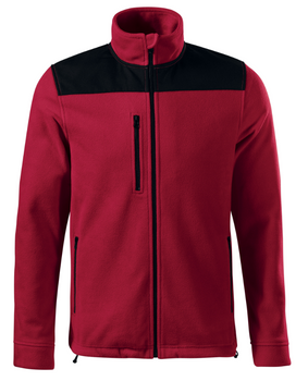 Bluza polar MALFINI ciepły 360g EFFECT marlboro red