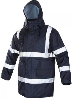 Kurtka ocieplana odblask FLASH blue