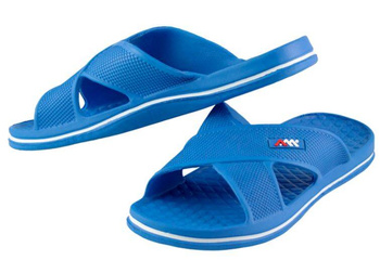 Klapki kąpielowe lekkie piankowe na basen FLEX wodoodporne 