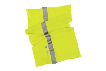 Komin BREG na szyję zółty fluo uni