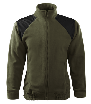 Bluza polarowa rozpinana unisex ciepła 360g MALFINI HI-Q 506 military