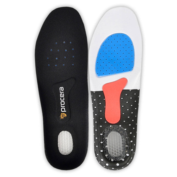 Wkładki do butów profilowane INSPORT z żelową piętą
