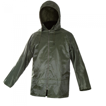 Kurtka nylonowa sztormiak przeciwdeszczowa KTN zielona 