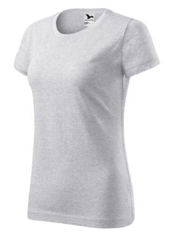 Koszulka robocza damska T-shirt damski Malfini ADLER BASIC jasnoszary melanż