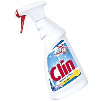 Płyn do mycia szyb CLIN pompka 500 ml nie zostawia smug 