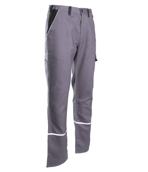 Spodnie robocze bawełniane pas BRIXTON NATUR  stalowe