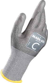 Rękawice ochronne KRYTECH610 szare poliuretan