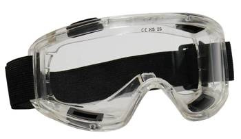 Gogle ochronne przeciwodpryskowe okulary ochronne wentylowane poliwęglanowa szybka wymienna taśma uciskowa ochrona oczu Art.Mas GB028