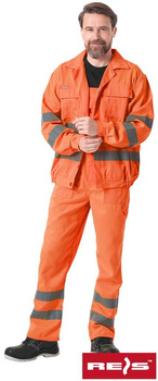 WYPRZEDAŻ Ubranie robocze ostrzegawcze pomarańczowe Lighter