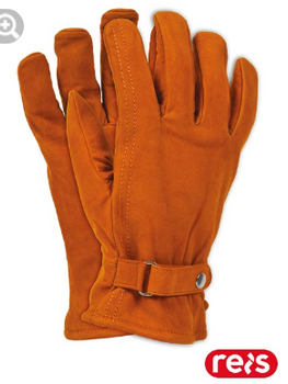 Rękaiwce ochronne ocieplane ze skóry bydlęcej