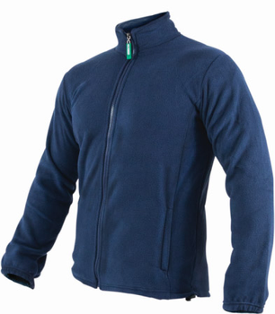 Męski polar roboczy ocieplana bluza polarowa granatowa StalCO BARRY