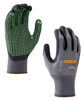 Rękawice robocze manualne z nakropieniem X-FLEX NEO +