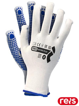Rękawice robocze nakrapiane RNYDO-PLUS blue