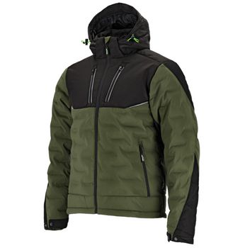 Kurtka robocza ocieplana męska STALCO PERFECT LOGAN J – oliwkowy