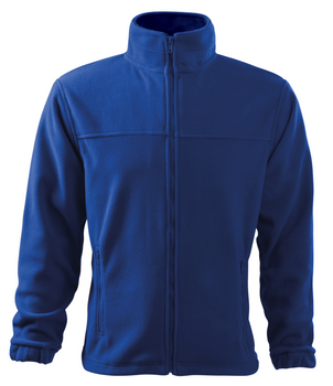 Bluza męska polar na zamek MALFINI JACKET 501 niebieski chabrowy