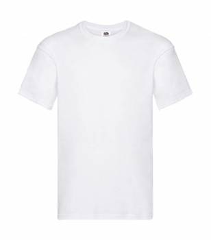 Koszulka robocza t-shirt BHP bluzka z krótkim rękawem uniwersalna biały Fruit of the Loom Original T