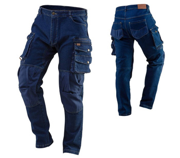 Spodnie robocze bojówki NEO denim 81-228