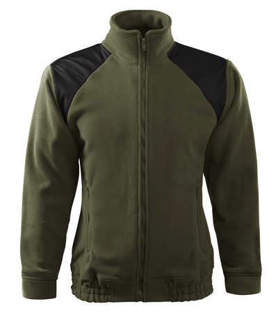 Bluza polarowa rozpinana unisex ciepła 360g MALFINI HI-Q 506 military