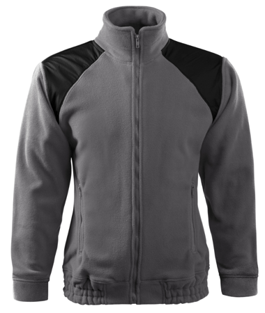 Bluza polarowa rozpinana unisex ciepła 360g MALFINI HI-Q 506 stalowa