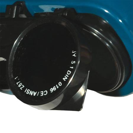 Gogle ochronne spawalnicze odchylane filtry wymienne szybki ochronne 1 klasa optyczna Reis GOG-CIRCLE