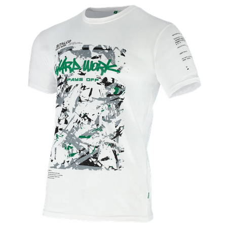 Koszulka robocza T-shirt męski STALCO BONO PAINTER biały