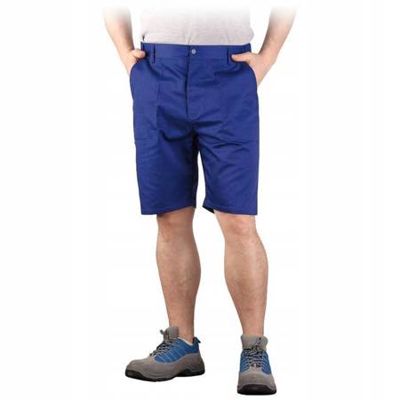 Spodnie krótkie spodenki robocze do pasa YES-TS niebieskie